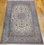 Vintage Persian Isfahan Room Size Rug in Floral Pattern in Ivory, Red, Blue, Green, Pink, The Persian Knot, SKU 1237
