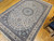 Antique Persian Nain Habibian Rug 6x9 | Silk Highlights | In-Room View 9