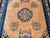 Vintage Chinese Art Deco Rug 8x11 | Apricot Lotus | Center Section Detail