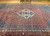 Vintage Persian Bidjar in a Medallion Geometric Pattern in French Blue, Red, Ivory, Yellow, The Persian Knot, SKU 1747