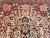Antique Persian Kashan Tree of Life | Rug | Center Field Close-Up