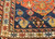 Antique Caucasian Kazak 4x5 | Serapi Style Medallion | In-Room View 3