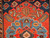 Antique Caucasian Kazak 4x5 | Serapi Style Medallion | Border Detail