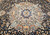 Antique Persian Nain | Rug | Border Detail