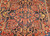 Antique Persian Heriz Serapi 7x10 | Rust Red Abrash | Center Field Close-Up
