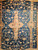 Vintage Turkish Oushak Area Rug in French Blue, Green, Purple, and Ivory Colors 1809, The Persian Knot Gallery, SKU 1809