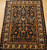 Antique Persian Malayer Rug 4x4 | Near Square Herati | Full View on Floor