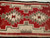 Vintage Native American Navajo Ganado Rug in Ivory, Pale Green, and Burgundy Colors 1799, The Persian Knot, SKU 1799