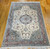 Vintage Persian Tabriz Room Size Rug in a Floral Pattern in Ivory, Taupe, Sage Green, The Persian Knot, SKU 1825