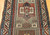 Antique Fachralo Kazak Area Rug in Red, Sage Green, Ivory, Blue,  ⁨@thepersianknot⁩  , SKU 1819