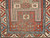 Antique Fachralo Kazak Area Rug in Red, Sage Green, Ivory, Blue,  ⁨@thepersianknot⁩  , SKU 1819