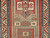 Antique Fachralo Kazak Area Rug in Red, Sage Green, Ivory, Blue,  ⁨@thepersianknot⁩  , SKU 1819