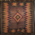 Antique Persian Sofreh Kilim | Qashqai Tribal | Full View on Floor