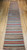 Vintage American Amish Rag Runner | Handwoven | Full View on Floor