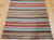 Vintage American Amish Rag Runner | Handwoven | Center Section Detail