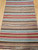 Vintage American Amish Rag Runner | Handwoven | Top Section Detail