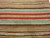 Vintage American Amish Rag Runner | Handwoven | Border Detail