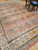 Vintage Mahal Sultanabad Rug in All Over Geometric Pattern in Pale Pink, Cream, The Persian Knot, SKU 1816