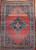 19th Century Antique Persian Bidjar Room-Size Rug in Red & Blue, The Persian Knot Gallery, SKU 1833