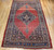 19th Century Vintage Persian Bidjar Room Size Rug in Red, French Blue, Yellow, Green, The Persian Knot, SKU 1833
