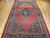 19th Century Vintage Persian Bidjar Room Size Rug in Red, French Blue, Yellow, Green, The Persian Knot, SKU 1833