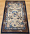 Vintage Chinese Peking Rug with Qulin and Phoenix in Navy, Blue, Ivory,  @thepersianknot  , SKU 1842