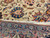 Vintage Persian Tabriz with Large Botanical Designs in French Blue, Ivory, and Salmon Colors 1835, 8’ 2” x 12’ 2”, 1st Quarter of the 1900s, The Persian Knot