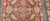 Vintage Khotan Area Rug in Allover Geometric Pattern on Brick Red, Yellow, Ivory 1817, The Persian Knot, SKU 1817