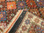 19th Century Persian Kurdish Tribal Bagface in Multicolor Geometrical Design 1840, The Persian Knot