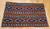 Antique Persian Shahsavan Soumak Mafrash Panel | Handwoven | Full View on Floor