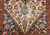 Antique Persian Malayer Rug 4x6 | Yellow Diamond | Border Detail