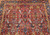 Antique Persian Heriz Serapi 8x11 | Allover Madder Red | Center Field Close-Up