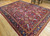 Antique Persian Heriz Serapi 8x11 | Allover Madder Red | In-Room View 5