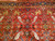 Vintage Persian Heriz Serapi Room Size Rug in Allover Pattern in Red, Green, Blue, Yellow, Ivory 1945, The Persian Knot, SKU 1945