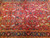 Vintage Persian Heriz Serapi Room Size Rug in Allover Pattern in Red, Green, Blue, Yellow, Ivory 1945, The Persian Knot, SKU 1945
