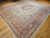 Antique Oushak Rug 12x14 | Cream Near Square | In-Room View 4