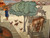 Antique Tapestry | Textile | Center Field Close-Up