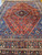 Antique Persian Joshegan Rug | Diamond Lattice Tree of Life | Full View on Floor