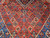 Antique Persian Joshegan Rug | Diamond Lattice Tree of Life | Border Detail