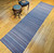 Vintage Amish Rag Runner 3x12 | Pennsylvania | Top Section Detail