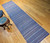 Vintage Amish Rag Runner 3x12 | Pennsylvania | Lower Section Detail