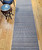 Vintage American Amish Rag Runner | Handwoven | In-Room View 5