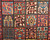 Vintage Persian Bakhtiari Area Rug in Panel Garden Design,  ⁨@thepersianknot⁩  , SKU 1857
