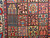 Vintage Persian Bakhtiari Garden Panel Rug | Four Panels | In-Room View