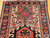 Vintage Persian Karajeh Rug 2x3 | Three Medallion | Top Section Detail