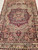 Antique Kerman Lavar Rug 4x6 | 19th Century | Full View on Floor