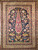 19th Century Persian Kerman Lavar in “Tree of Life” Pattern, 4’ 3” x 5’ 9”, 4th Quarter of the 1800s, SE Persia