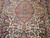 Vintage Persian Isfahan Room Size Rug in Floral Pattern in Ivory, Red, Blue, Green, Pink, Brown, The Persian Knot, SKU 1874