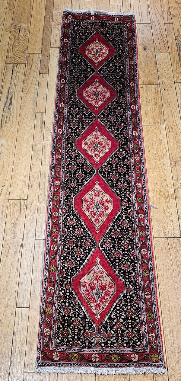 Vintage Persian Bidjar Runner,  @thepersianknot  , SKU 1615