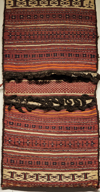 A Rare and Complete 19th-Century Turkmen Tekke Saddlebag: A Masterpiece of Tribal Weaving